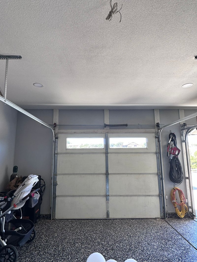 Gray Sectional Garage Door Tune-Up ,  24/7 Garage Door and Gate Services, Inland Empire CA