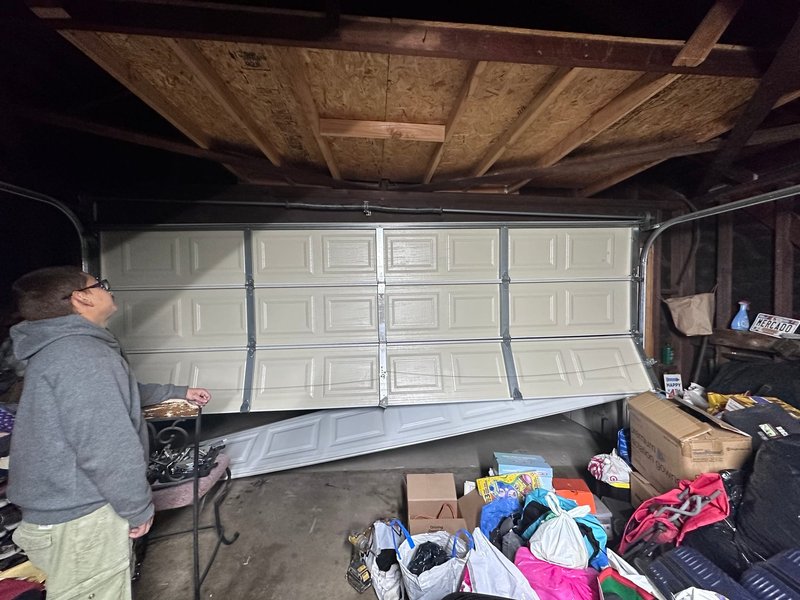 Off-Track Sectional Garage Door Repair ,  24/7 Garage Door and Gate Services, Inland Empire CA