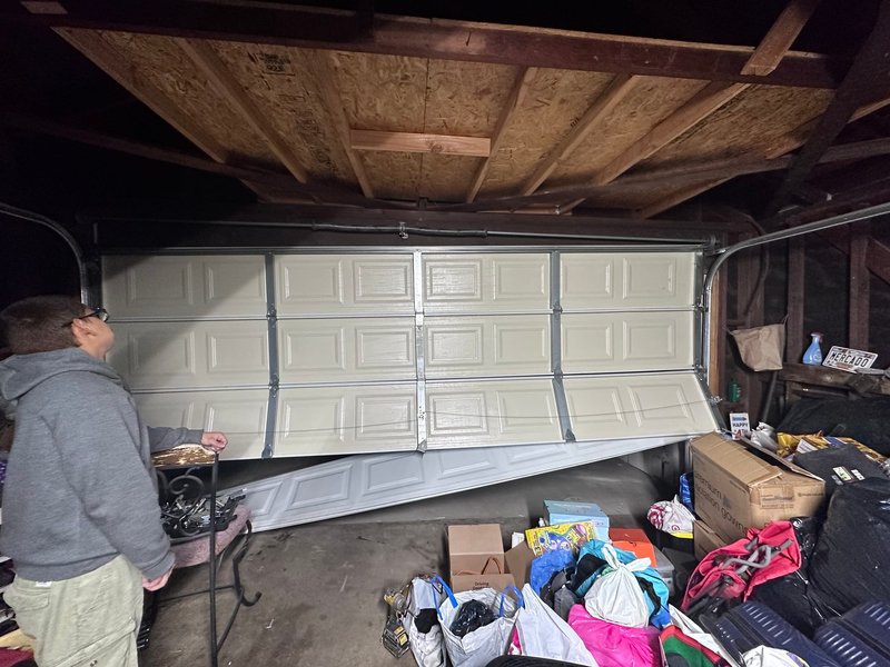 Off-Track Sectional Garage Door Repair ,  24/7 Garage Door and Gate Services, Inland Empire CA