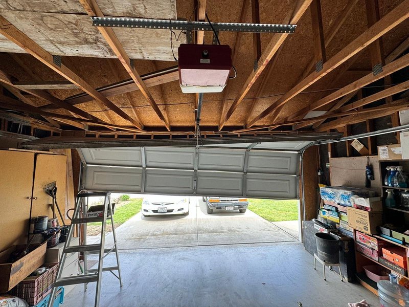 Gray Sectional Garage Door Opener Service ,  24/7 Garage Door and Gate Services, Inland Empire CA