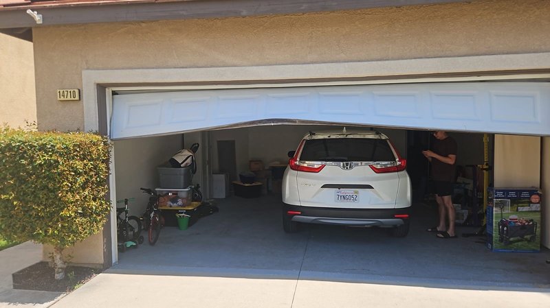 Off-Track Sectional Garage Door Repair ,  24/7 Garage Door and Gate Services, Inland Empire CA