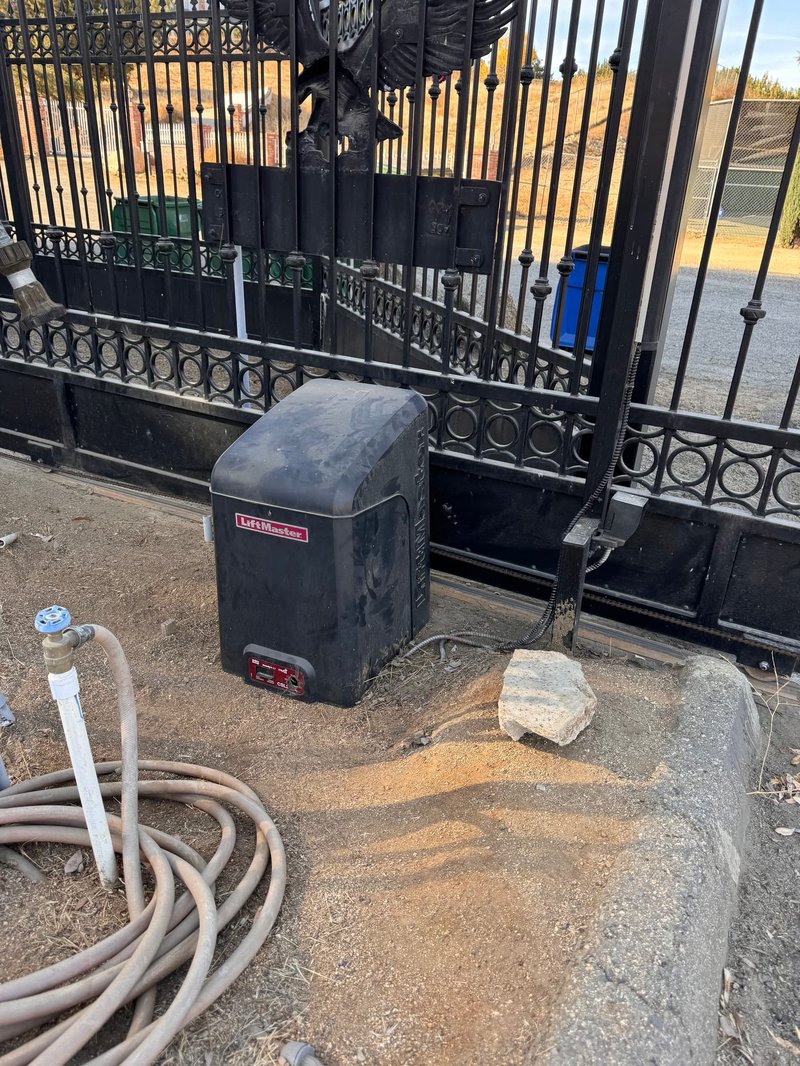 LiftMaster Slide Gate Operator Installation ,  24/7 Garage Door and Gate Services, Inland Empire CA