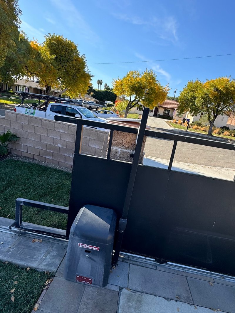 LiftMaster Slide Gate Operator On Driveway ,  24/7 Garage Door and Gate Services, Inland Empire CA