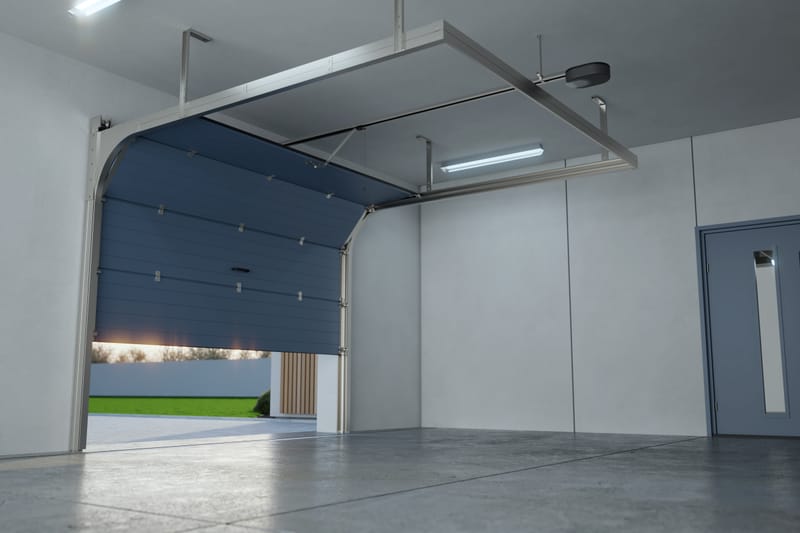 Garage door winter cold weather repair and lubrication in Riverside, CA